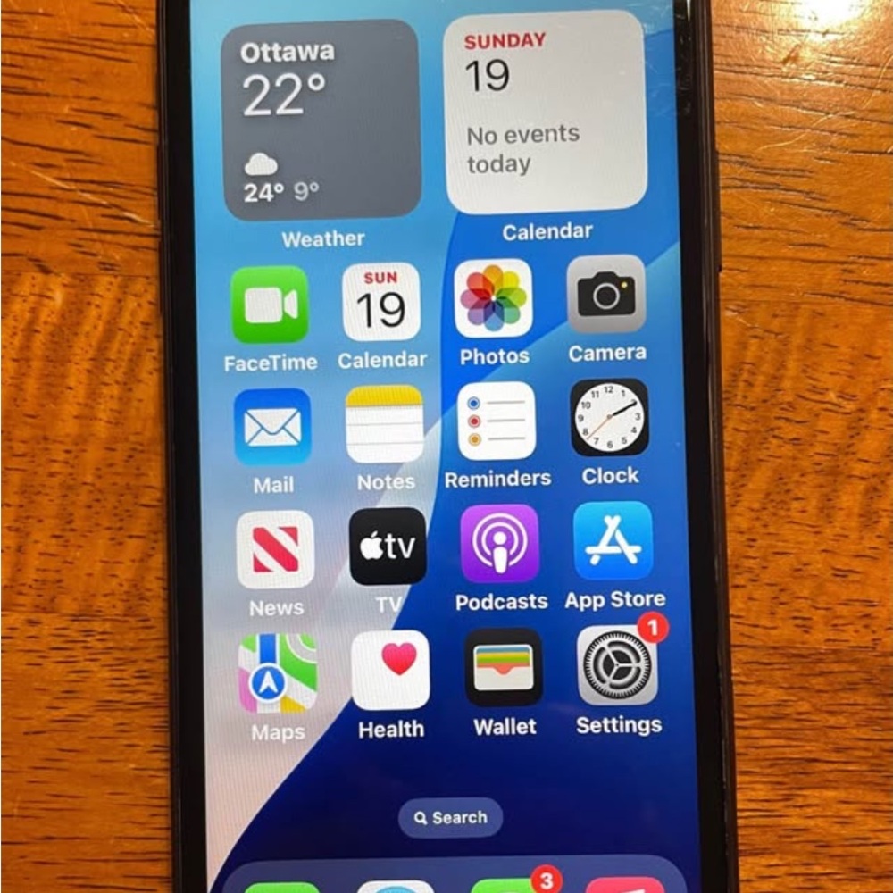 Apple iPhone 11 128GB with Black Frame